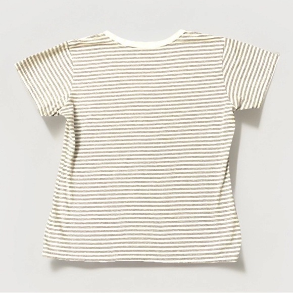 Disney Store Women’s Size L White Gray Striped Glitter Minnie & Mickey Mouse - Picture 2 of 6